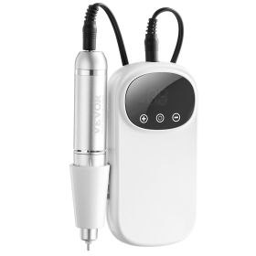 Electric Rechargeable Nail Drill, 35,000RPM Portable Cordless Nail E File Machine