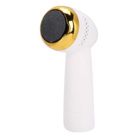 Electric Foot Grinder Vacuum Foot Grinding Machine Exfoliating Dead Skin Callus Remover Foot Care (Option: White)